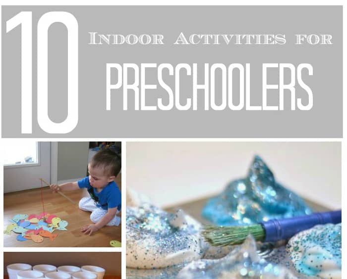 10 Indoor Activities for Preschoolers - 5 Minutes for Mom