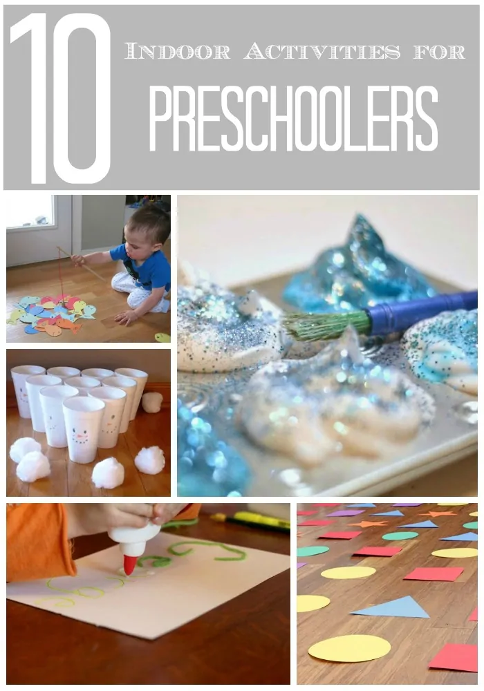 Indoor Activities for Preschoolers