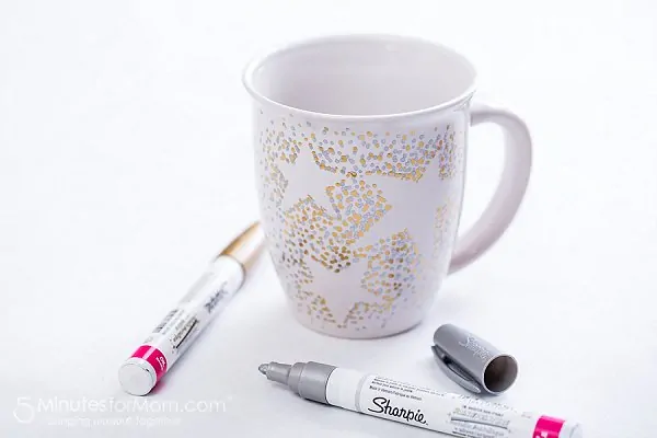 how to make a sharpie mug with oil based Sharpies