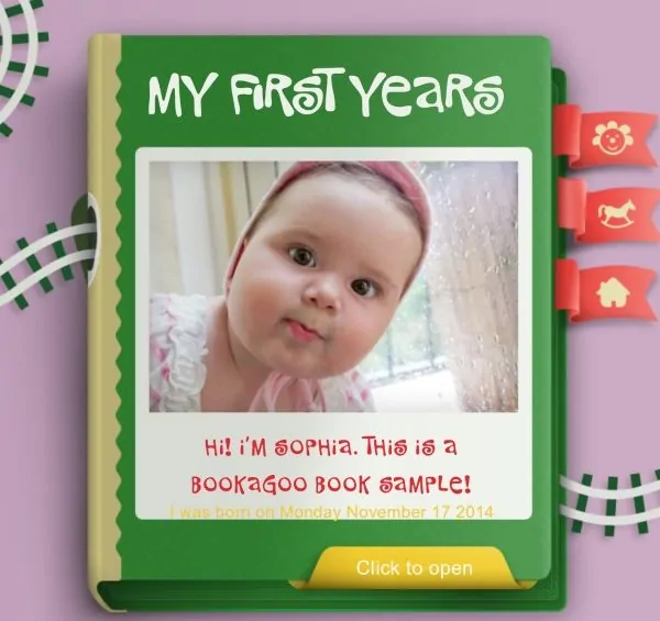 Turn Your Baby’s Photos, Videos and Audio Clips into a Digital Baby Book with BookAgoo