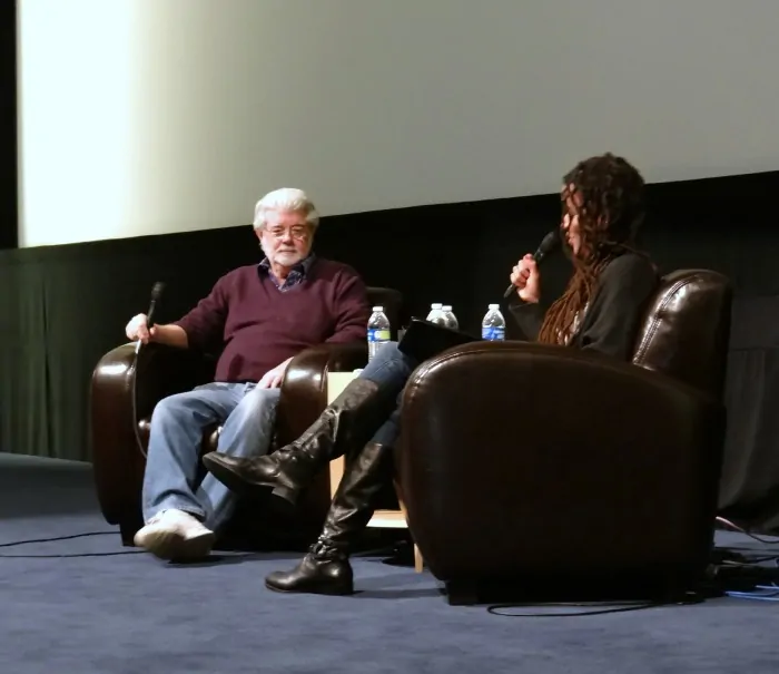 Exclusive Interview with George Lucas and Rayne Roberts