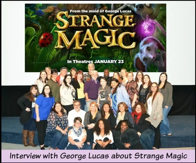George Lucas Group Interview For Strange Magic
