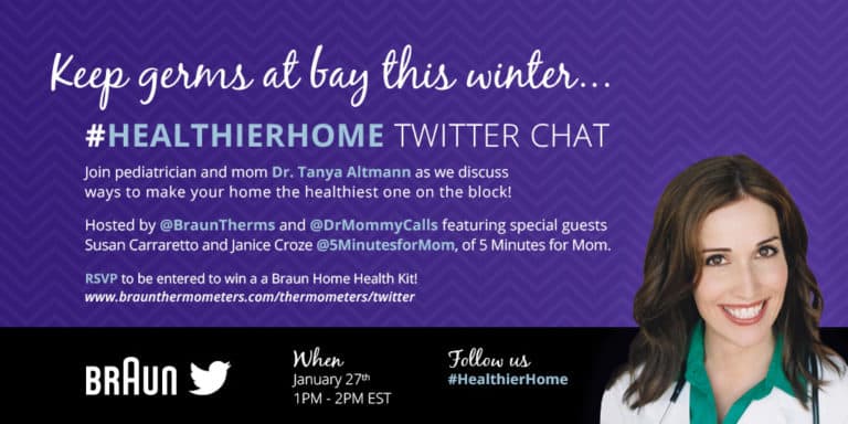 #HealthierHome Twitter Chat with @DrMommyCalls @BraunTherms