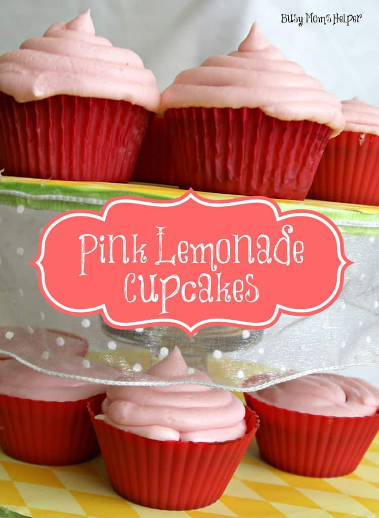 Pink-Lemonade-Cupcakes1 - Busy Mom Helper