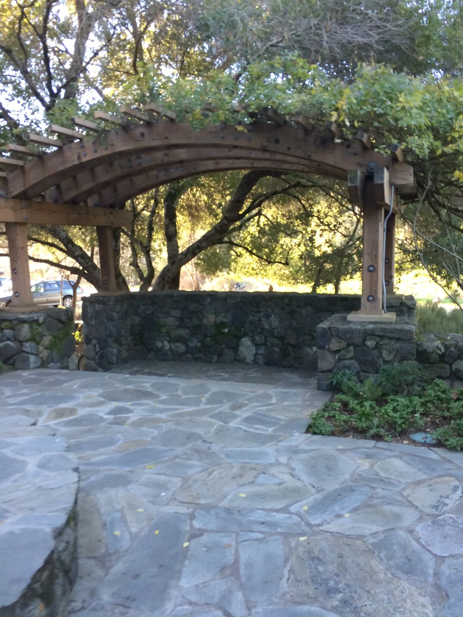 Skywalker Sound Patio Area