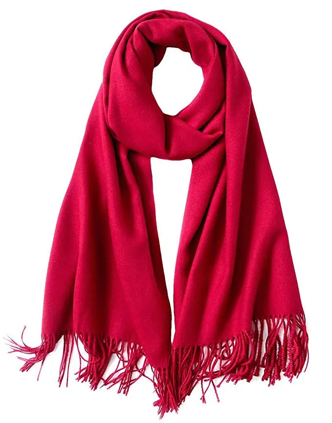 Womens Soft Cashmere Feel Pashmina