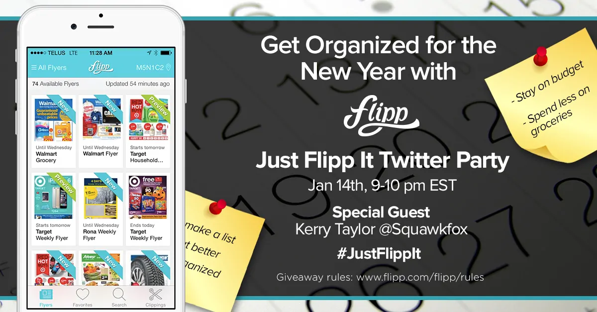 Just Flipp It Twitter Party