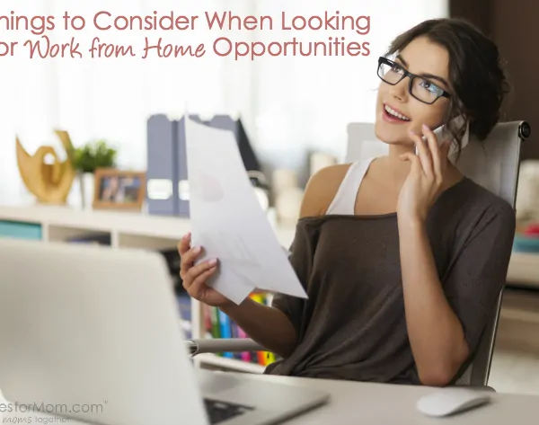 5 Things to Consider When Looking for Work-From-Home Opportunities