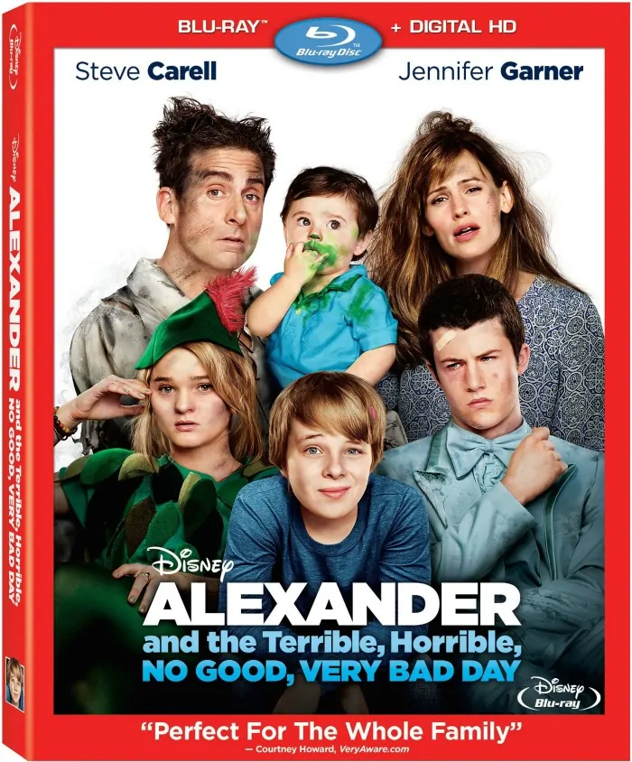 Alexander and the Terrible, Horrible, No Good, Very Bad Day BluRay Combo