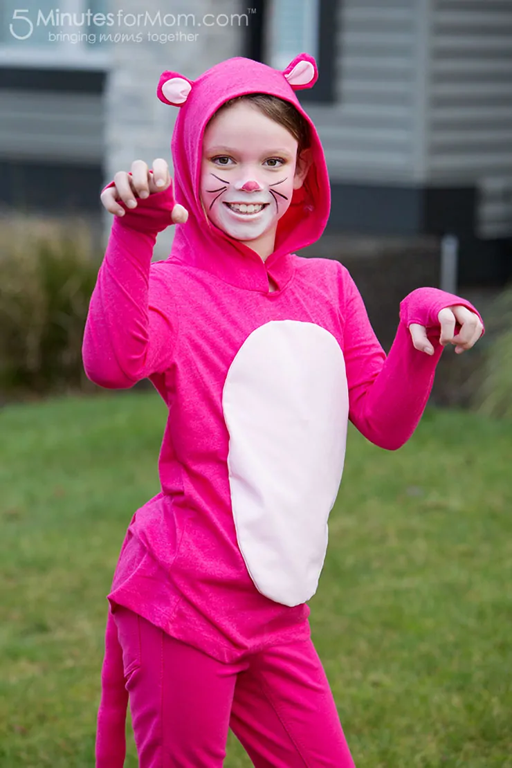 DIY Pink Panther Costume