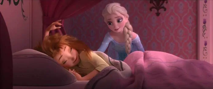 Frozen Fever - Anna Elsa Wake Up