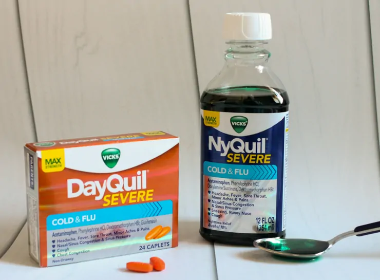 Vicks DayQuil and NyQuil SEVERE-8