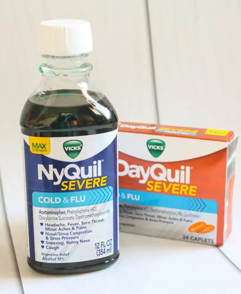 Get Relief from Your Cold & Flu Symptoms FAST with Vicks DayQuil Severe and NyQuil Severe