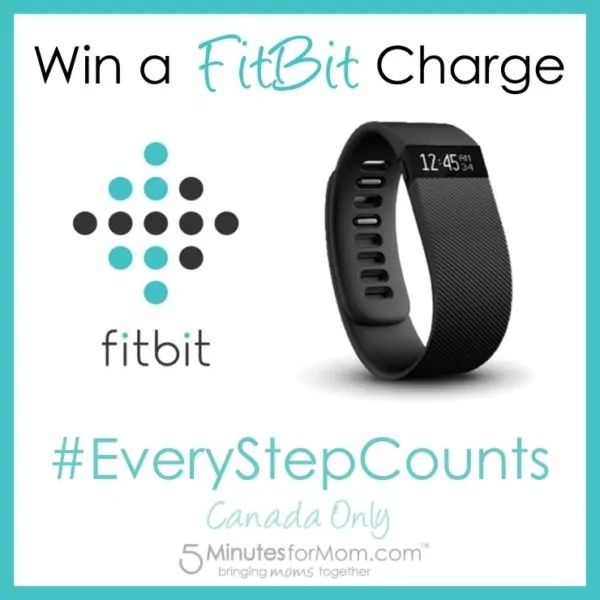 Win a FitBit Charge from @Telus #EveryStepCounts #Giveaway (Canada Only)