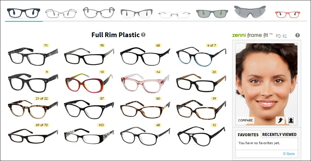 How to order Zenni Glasses