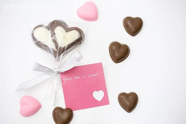 Valentines Chocolate Molds and Free Printables