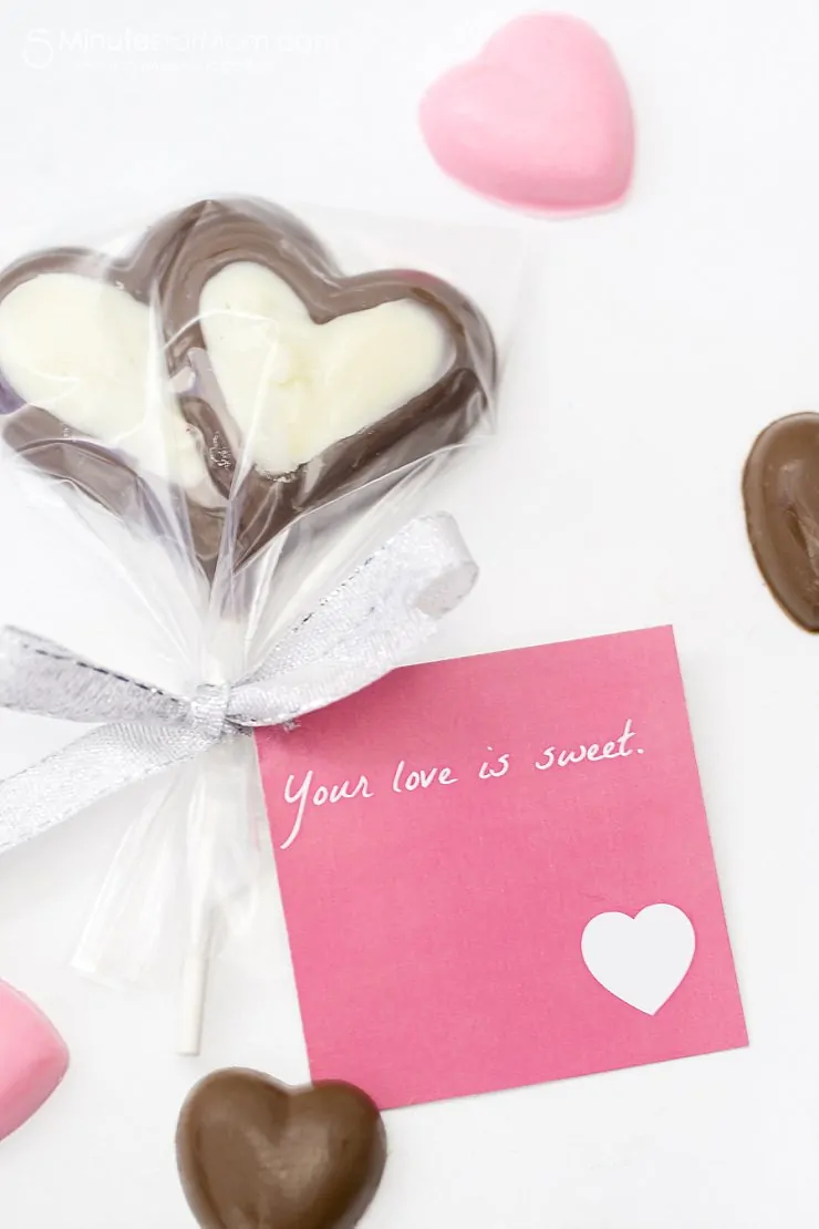 Valentines Chocolate Molds and Free Printables