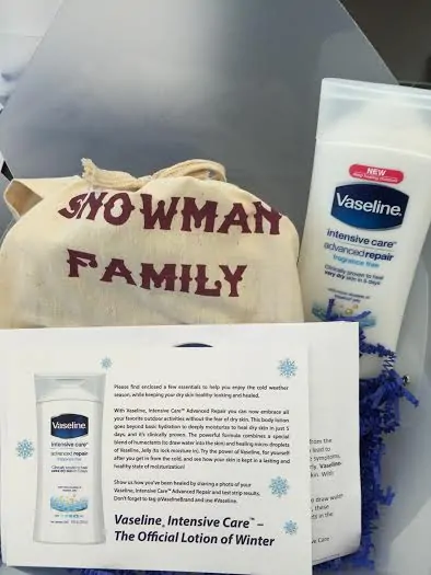 vaseline prize pack