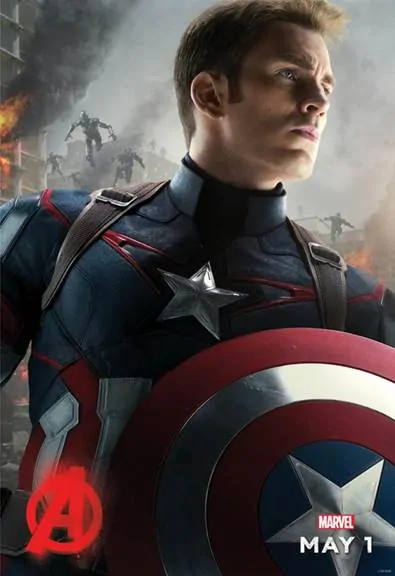 Captain America Poster - Avengers Age of Ultron