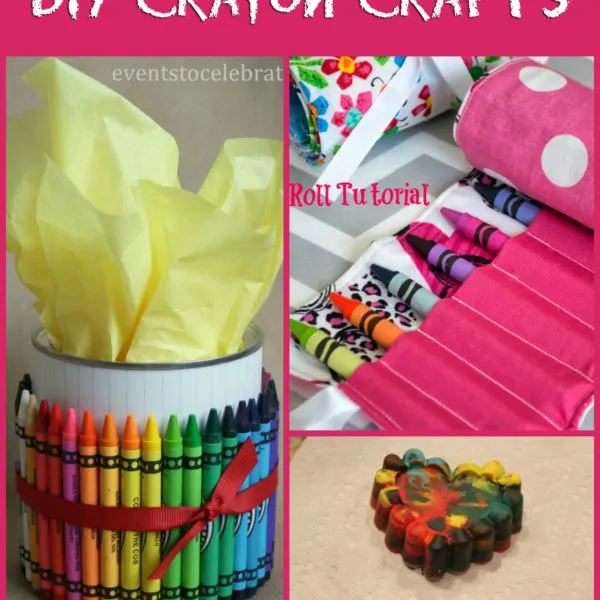 Crayon Craft Ideas to Help you Celebrate National Crayon Day