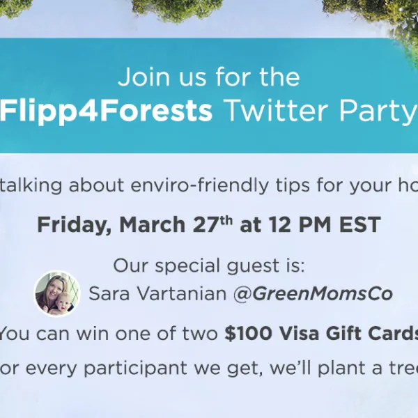 Enviro-Friendly Tips for Your Household  #Flipp4Forests Twitter Party