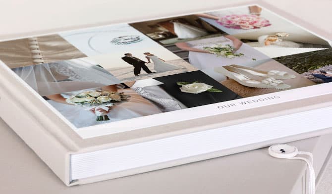 MILK Photo Album Double White