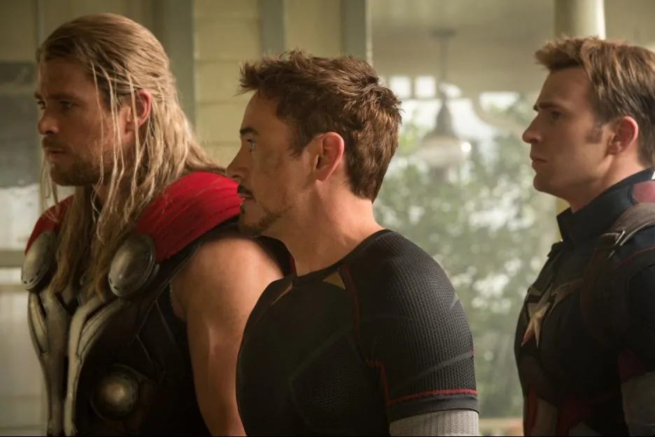 Thor, Iron Man, Captain America