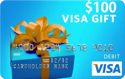 100 visa gift card