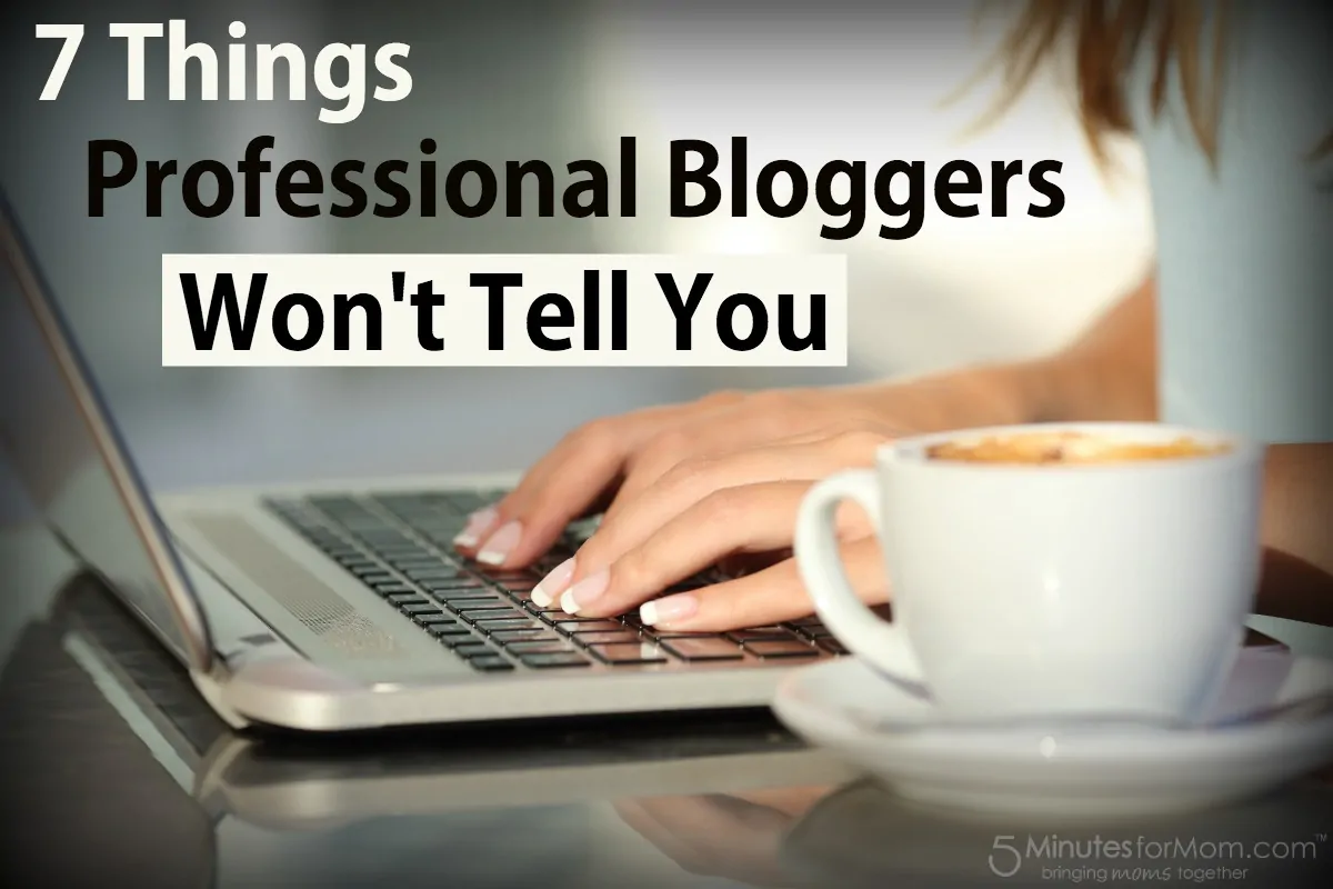 7 Things Professional Bloggers Wont Tell You