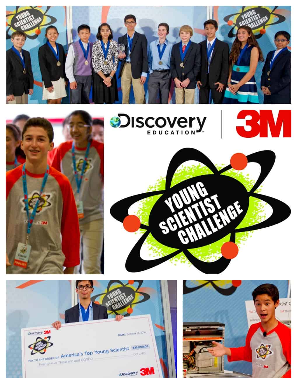 Discovery Education 3M Young Scientist Challenge for Middle Schoolers