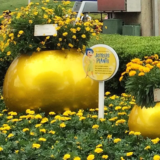 Epcot - Inside Out Emotions Garden - Joy