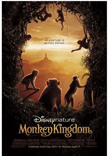 Disneynature Monkey Kingdom Poster