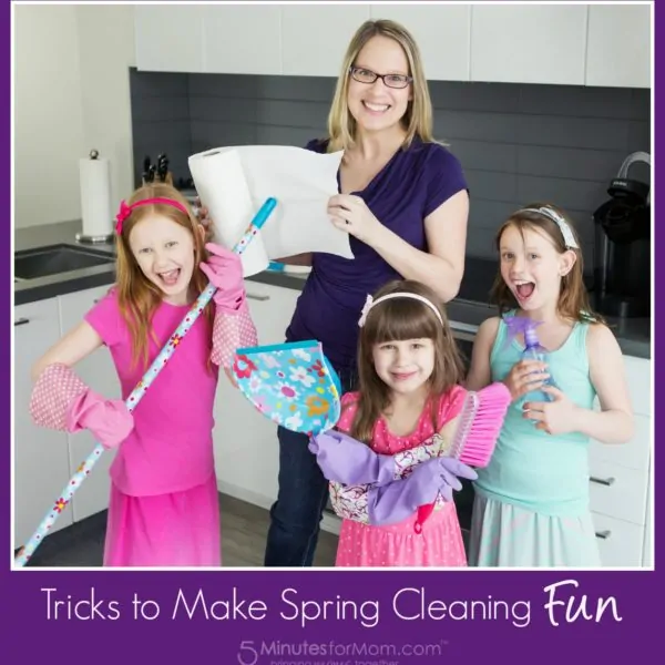 Tricks to Make Spring Cleaning FUN and Put Stretch to the Test