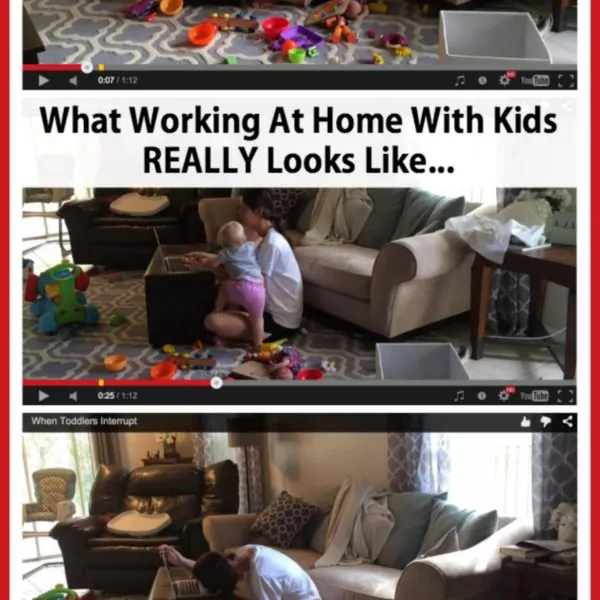 What Working At Home With Kids REALLY Looks Like… (Funny Viral Video)