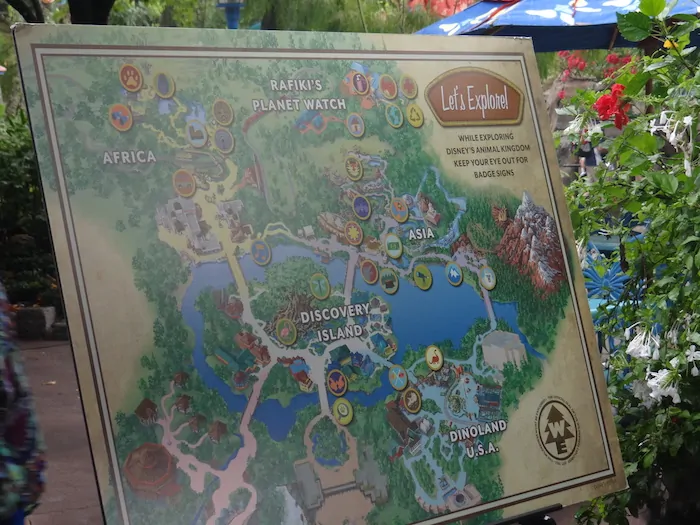 Wilderness Explorers - Map