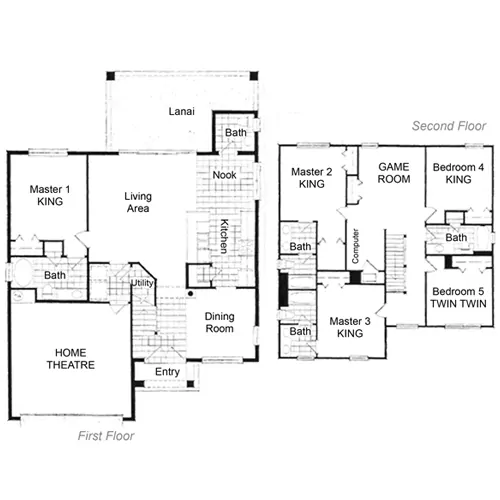 8039 Acadia Estates - All Star Resorts - Floor Plan