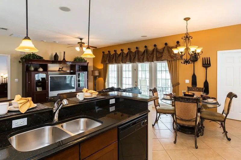 8039 Acadia Estates - All Star Vacation Homes - Family Room view from Kitchen