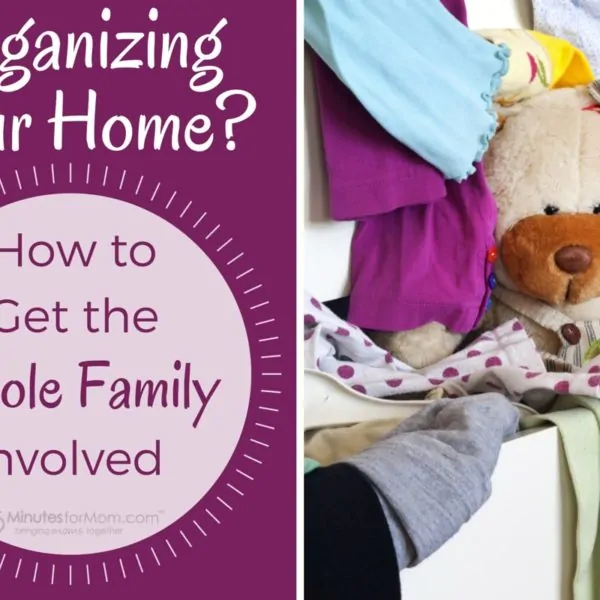 Organizing Your Home? How to Get the Whole Family Involved