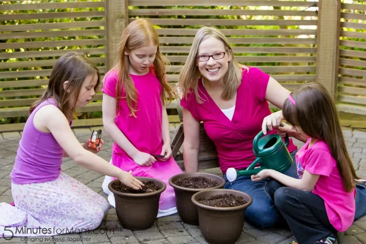 Planting Seeds with My Kids