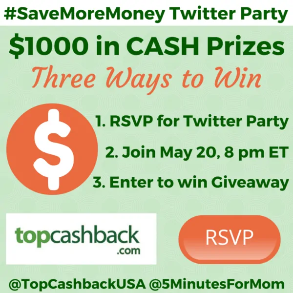 Win $200 Cash Prize from @TopCashBackUSA #SaveMoreMoney #Giveaway