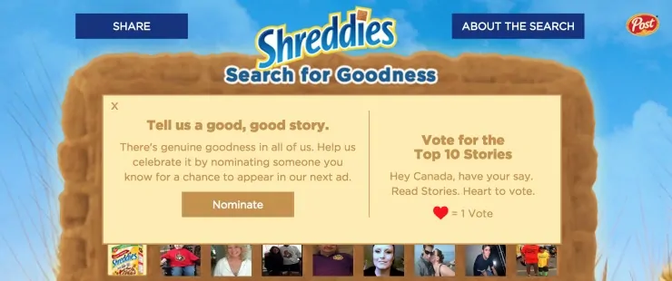 Shreddies Search