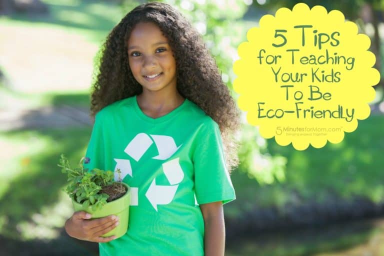 5 Tips for Teaching Your Kids to be Eco-Friendly