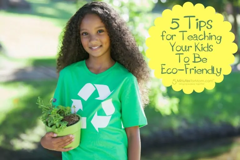 5 Tips for Teaching Your Kids to be Eco-Friendly