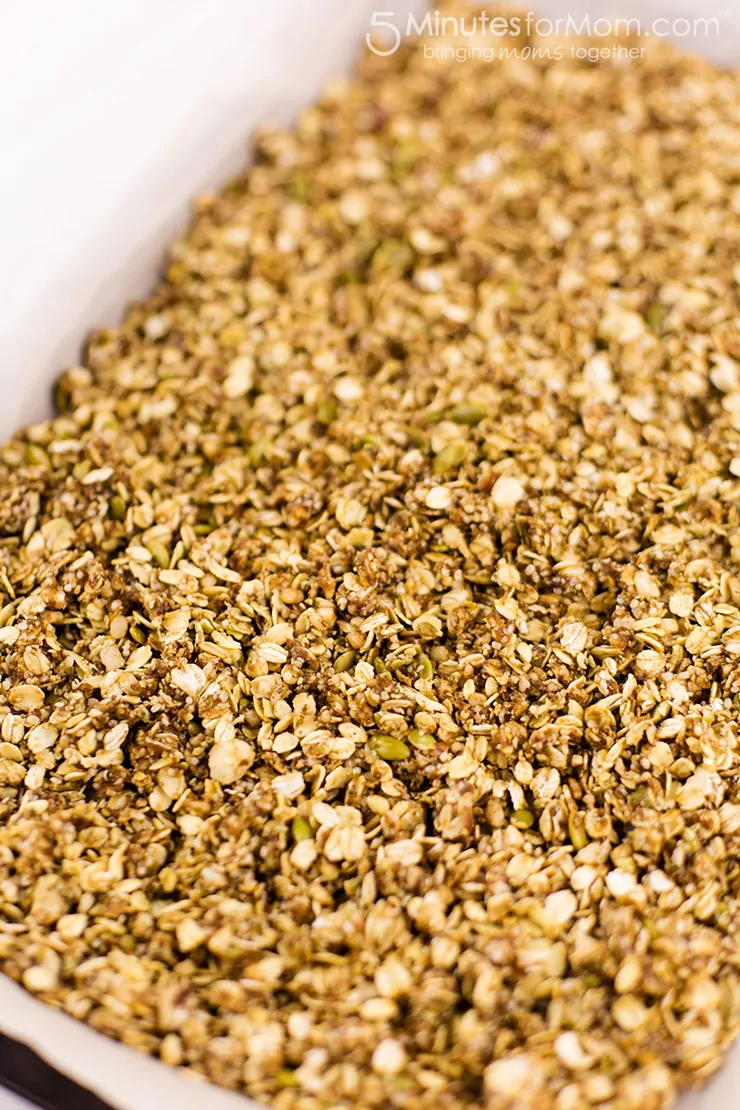 homemade hemp hearts granola with dates