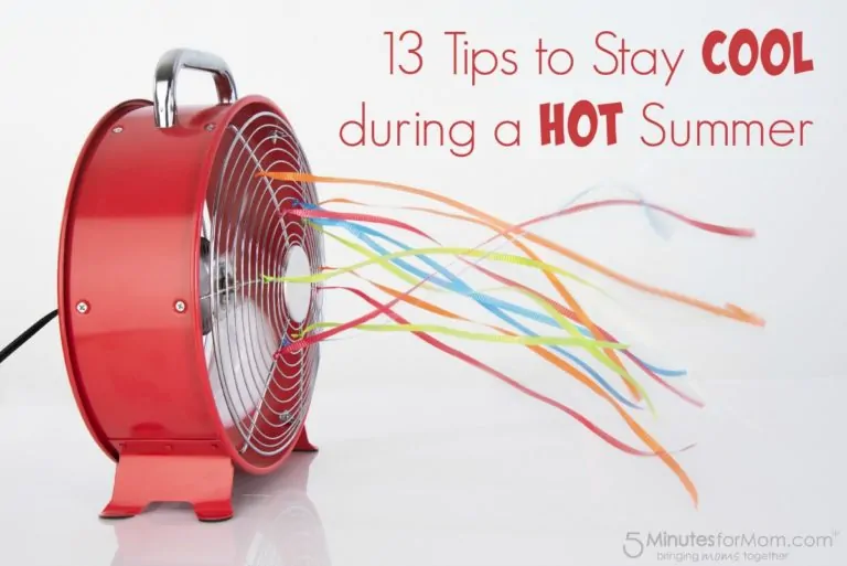 13 Tips to Stay Cool During a Hot Summer