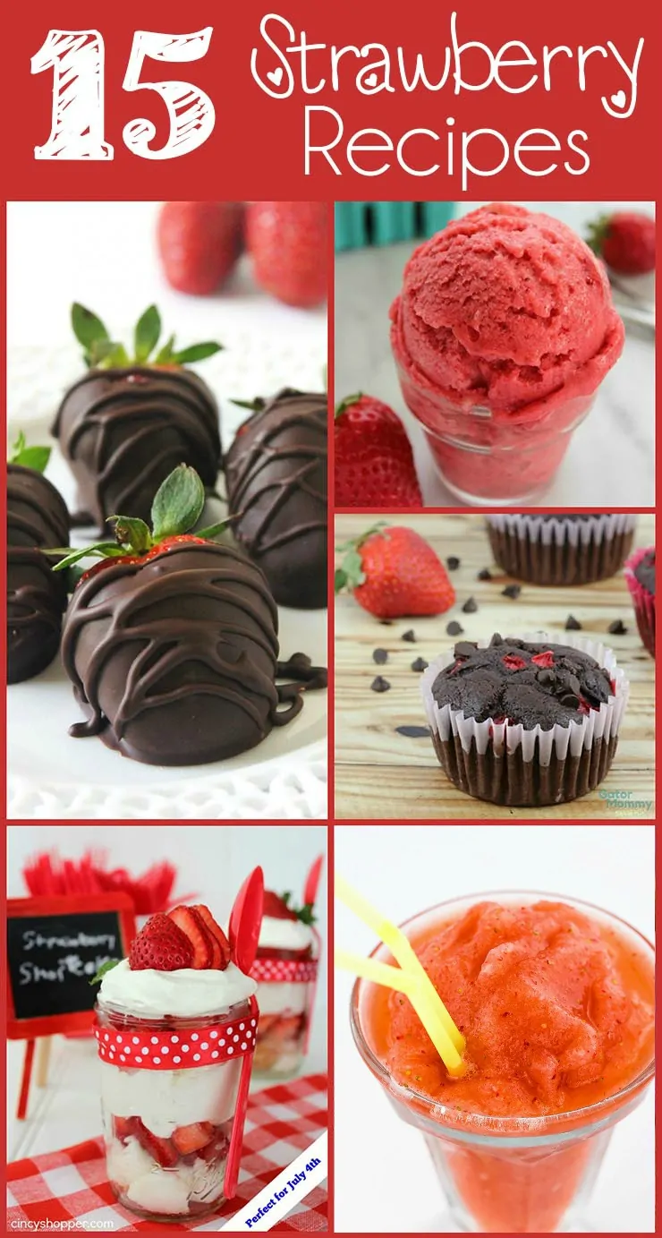 15 Strawberry Recipes