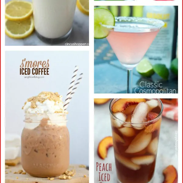 20 Summer Drinks Recipes Round Up