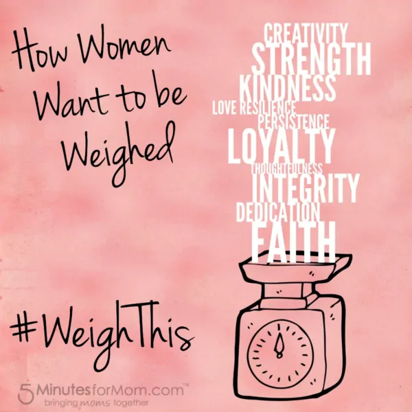 How Women Want To Be Weighed #WeighThis