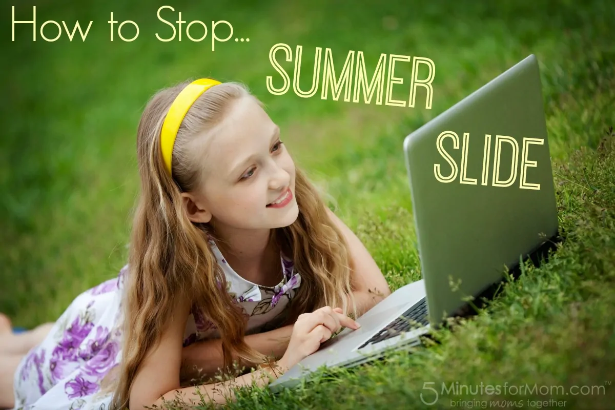 How to Stop Summer Slide - Help your children keep up their math skills over the summer