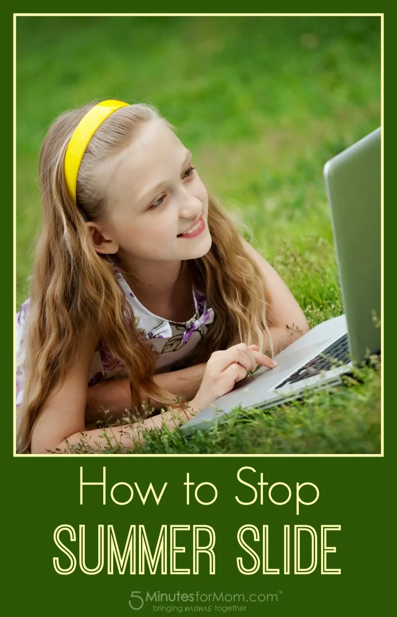 How to Stop Summer Slide - Help your children keep up their math skills over the summer